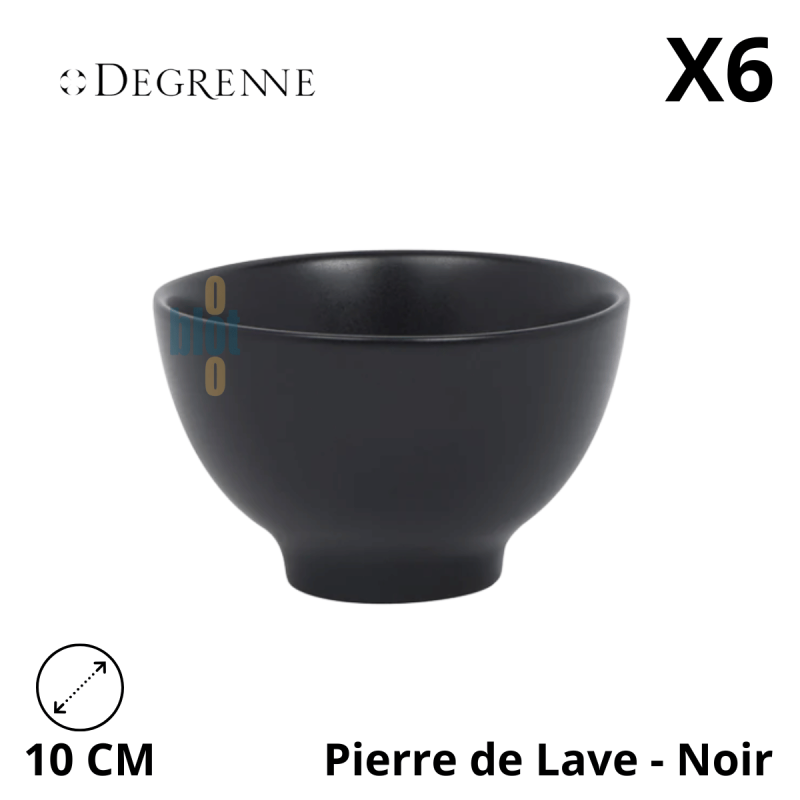 Coupelle MODULO NATURE - Pierre de lave - 10 cm – Noir Coupelle MODULO NATURE - Pierre de lave - 10 cm – Noir