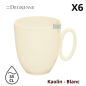 Mug MODULO NATURE - Kaolin - 33 cl – Blanc Mug MODULO NATURE - Kaolin - 33 cl – Blanc