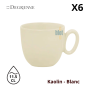 Tasse à café MODULO NATURE - Kaolin - 11,5 cl – Blanc Tasse à café MODULO NATURE - Kaolin - 11,5 cl – Blanc