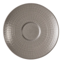 Soucoupe à café MODULO NATURE - Terre d'ombre - 12,5 cm – Marron