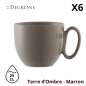Tasse à thé MODULO NATURE - Terre d'ombre - 25 cl – Marron Tasse à thé MODULO NATURE - Terre d'ombre - 25 cl – Marron