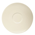 Soucoupe à thé MODULO NATURE - Kaolin - 15.9 cm – Blanc