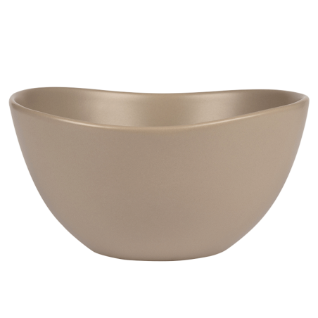 Wavy coupelle sable - brun - (14,5×14×7,5 cm)