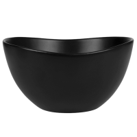 Wavy coupelle noire - (12,3×11,7×7 cm) - Vue de face zoomé