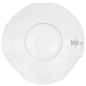 Assiette Organique Petit Bassin Blanche - Porcelaine - (22,5 cm)