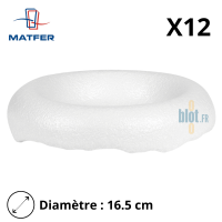 Assiette brute noire en grès mat vue du dessus, forme irrégulière.