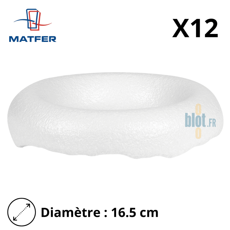 Podium Craquelé Blanc (Ø16,5 cm) Podium Craquelé Blanc (Ø16,5 cm)