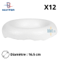 Podium Craquelé Blanc (Ø16,5 cm) Podium Craquelé Blanc (Ø16,5 cm)