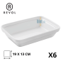 Plat à Lasagnes (45 cl) - Blanc REVOL – (19x13 cm) - Porcelaine Plat à Lasagnes (45 cl) - Blanc REVOL – (19x13 cm) - Porcelaine