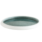 Assiette SAVEURS (Ø19 CM) blanc & océan – Porcelaine Assiette SAVEURS (Ø19 CM) blanc & océan – Porcelaine