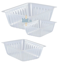Barquettes jetables empilables – différents formats.