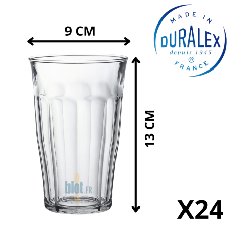 Verre Duralex Le Picardie 50 cl vu en détail