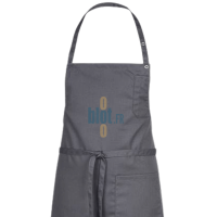 Tablier LOTI - Anthracite - (70×90 cm) – Mixte, 1 poche avant - Vue zoomée
