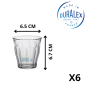 Verre à café Duralex Picardie - (9 CL)