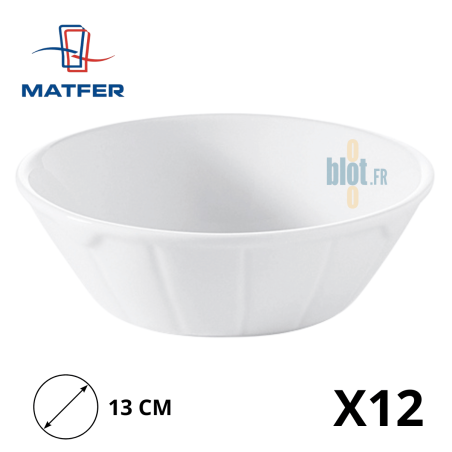 Compotier INSITU - Porcelaine Blanche - (4.1 x Ø13 CM) - Vue principale de face