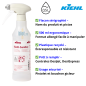 Flacon vide SanEco (500 ML) – Pistolet mousse et bouchon gicleur - Vue principale et caractéristiques