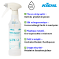 Flacon vide Desisan (500 ML) – Pistolet mousse et bouchon gicleur - Vue principale et caractéristiques
