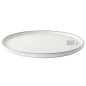 Assiette plate Nuage (ø20CM) – Porcelaine blanc mat - (X6)
