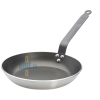 Poêle professionnelle antiadhésive De Buyer Lyonnaise CHOC Ø26 cm vue latérale