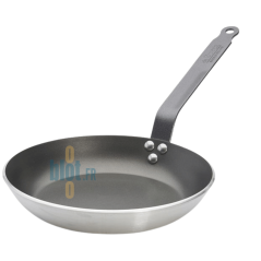 Poêle professionnelle antiadhésive De Buyer Lyonnaise CHOC Ø26 cm vue latérale