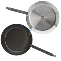 Grande poêle De Buyer CHOC Lyonnaise Ø40 cm avec revêtement antiadhésif multicouches