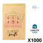 Sac kraft brun Jackpot Santé 0,5 kg avec impression fruits et légumes