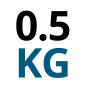 (X1000) - Sacs AB kraft - Agriculture Biologique - Brun - (0.5KG) (X1000) - Sacs AB kraft - Agriculture Biologique - Brun - (0.5KG)