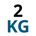 (X1000) - Sacs AB kraft - Agriculture Biologique - Brun - (2KG)