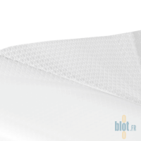 Gros plan texture gaufrée des sacs sous vide conservation alimentaire