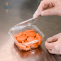 Lot (x350) - Barquette PET avec Couvercle charnière – (250 ML) Lot (x350) - Barquette PET avec Couvercle charnière – (250 ML)
