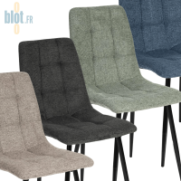 Gamme de chaises CARLA disponible en plusieurs coloris