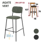Tabouret AGATE - Vert