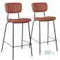 Tabouret DALLAS - Marron clair