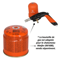 Cartouche de gaz Matfer 360 ml avec chalumeau compatible Matfer 061680 – Exemple d’utilisation professionnelle