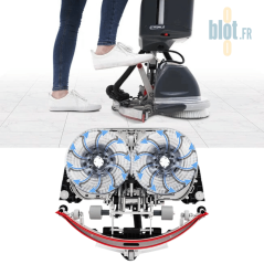 Autolaveuse Numatic 244NX – [80 min – 44 cm – 36V]