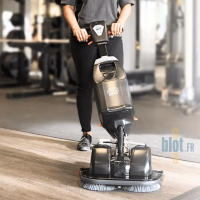 Nettoyage sol salle de sport avec autolaveuse compacte 244NX