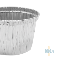 Gros plan paroi godet aluminium GO105 – texture gaufrée usage cuisson