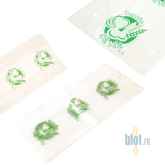 (X1000) – Sac à pain tranché (N°3) – 16+10×35 CM – Transparent