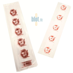 (X1000) – Sac à pain tranché (N°6) – 16+10×60 CM – Transparent