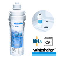 Cartouche filtrante Winterhalter AC-M – filtre à charbon actif pour eau pure et osmoseur professionnel
