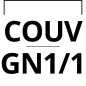 (Couvercle GN 1/1) - Inox avec Poignée – (53×32.5 CM) (Couvercle GN 1/1) - Inox avec Poignée – (53×32.5 CM)