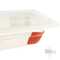 (GN 1/6) - Bac Gastronorme Polypropylène 1,0 L – (17.6×16.2×6.5 CM)