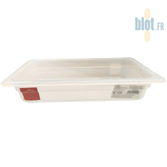 (GN 1/3) - Bac Gastronorme Polypropylène 2,40 L – (32.5×17.6×6.5 CM)