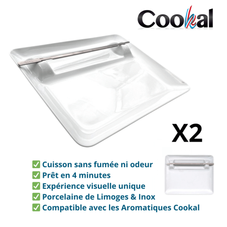 Assiette de Cuisson Omega Cookgreen - COOKAL – Cuisine innovante - Vue principale et Caractéristiques