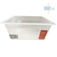 Bac GN 1/2 polypropylène 8,80 L vue latérale
