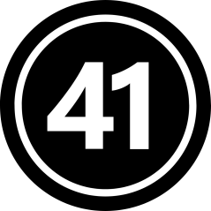 Icône indiquant la pointure 41.