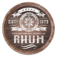 Secret de Flambage BIO Cookal RHUM - 200 ML - Zoom sur le tonneau de Rhum