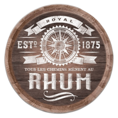 Secret de Flambage BIO Cookal RHUM - 200 ML - Zoom sur le tonneau de Rhum