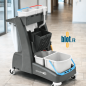 Chariot de ménage MM-4T Multimatic – Double seau professionnel