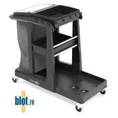 Structure vide du chariot ECO-Matic 3 montrant plateforme inférieure et plateau supérieur